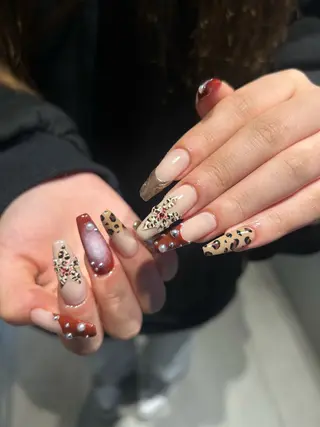 ネイル SEINA_ NAIL🐈‍⬛💗のネイルデザイン
