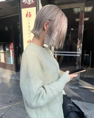 ミディアム カラー “ミニモ最高評価獲得 “代表"Kohei"のヘアスタイル