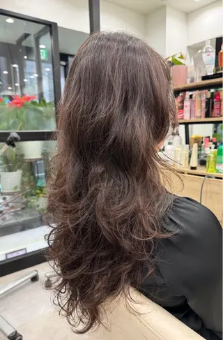 パーマ パーマ/ブリーチ 新大久保/シンのヘアスタイル