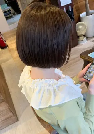 ショート コトミ【メンズ】 【曲がる縮毛矯正】のヘアスタイル