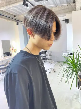 ショート カラー メンズ ALL HAIR所属・掛田 翔のヘアスタイル