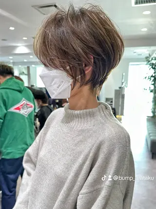 ショート デビュー直前！似合わ せショート特化/荒砂のヘアスタイル