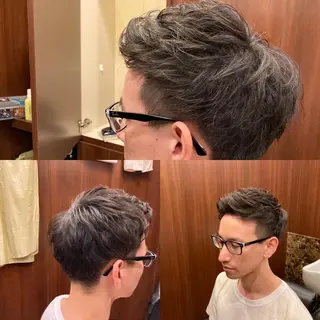 ショート ガンバレ原田 航海のヘアスタイル