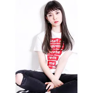 ロング 千葉 絵里花のヘアスタイル