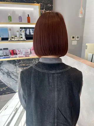 ショート カラー 💖韓国風艶髪ヘア 💖EREN🦋のヘアスタイル