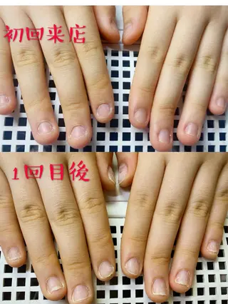 ロング カラー ネイル Q Free nailsのネイルデザイン
