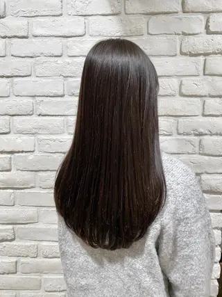 ロング カラー ベージュカラー🧸 伊藤なつみのヘアスタイル
