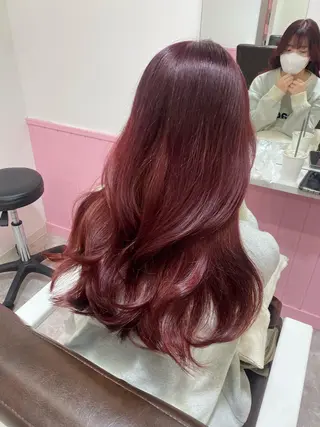 ロング 髪質改善韓国レイヤー SHIORI🦋のヘアスタイル