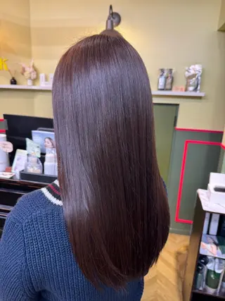 ロング カラー 米倉 麻衣のヘアスタイル