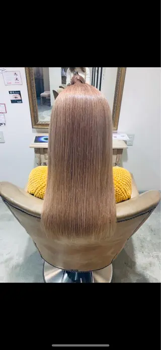 セミロング カラー パーマ ヘアアレンジ メンズ キッズ ネイル マツエク・マツパ 韓国♡ハイライト ♡YURIのヘアスタイル