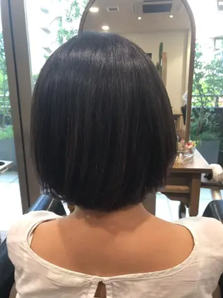 ショート アザマ　ヤスカツ _rosso 川口のヘアスタイル