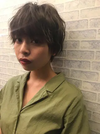 ショート 店長 ✂️ムラカミ キラリのヘアスタイル