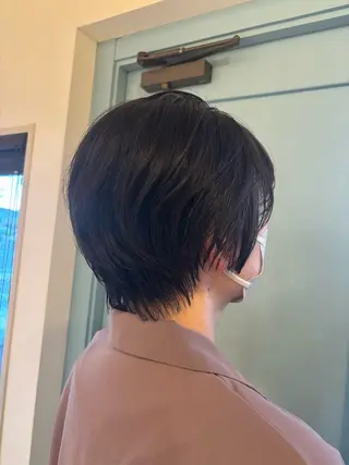 ショート 森本 美咲のヘアスタイル