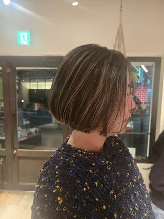 ショート カラー 韓国好き🇰🇷 美容師MIKUのヘアスタイル