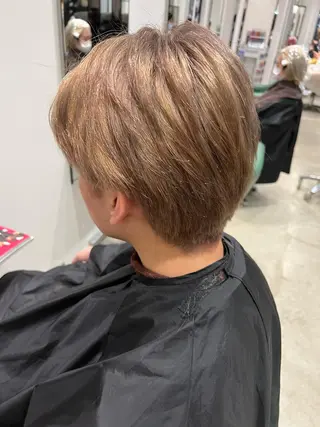 ショート カラー ヘアアレンジ メンズ 🌈インナーカラー ‘ショウマ’🌈のヘアスタイル