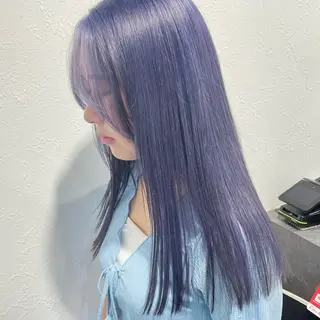 ロング カラー shiho .のヘアスタイル