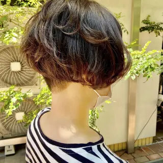 ショート 永野 早紀のヘアスタイル