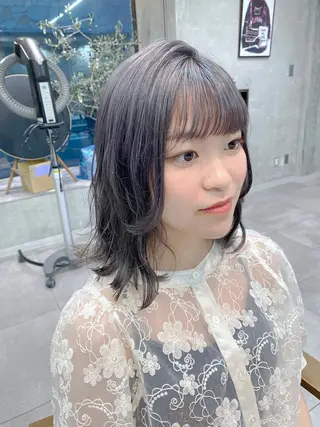 ミディアム カラー ブリーチ/髪質改善 🍀MASAKiのヘアスタイル