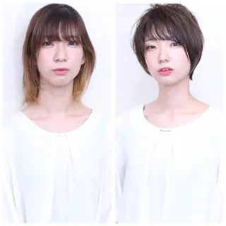 ショート 松本 俊樹のヘアスタイル