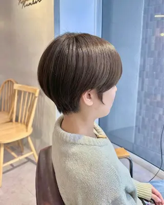 ショート はまだ かんたのヘアスタイル