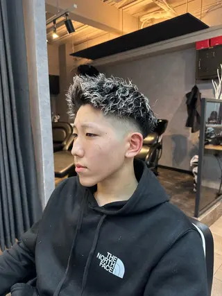 カラー パーマ メンズ 🇺🇸大宮パーマ 波巻き/ツイスパのヘアスタイル