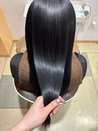 ロング カラー 透明感カラー/ くびれヘア/ユウユのヘアスタイル