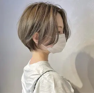 ショート フジムラ ヒロタカのヘアスタイル