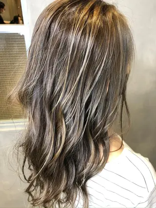 ロング カラー 髪質改善⭐️ 桜場のヘアスタイル