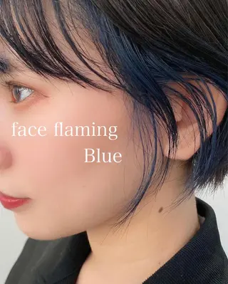ショート インナーカラー/レイ ヤーカット♡/マキシのヘアスタイル