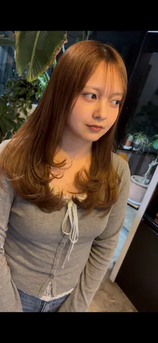 ロング 🌀メンズパーマ🌀 平川海夢のヘアスタイル