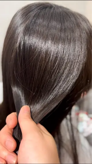 ロング 美髪矯正/ LISAのヘアスタイル