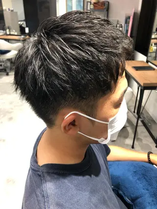 メンズ Noyヨシモト ヒロトのヘアスタイル