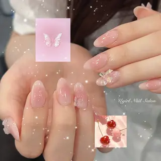 ネイル 🪄mimi🎀 Midori🪽のネイルデザイン