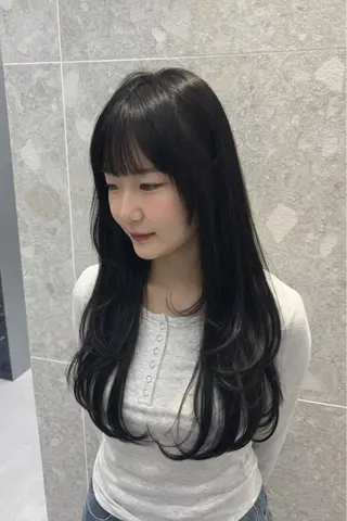 ロング カラー 艶カラー/レイヤー️ miku♡のヘアスタイル