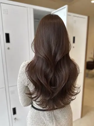 ロング 🎀暖色/艶髪カラー 🎀YUMEのヘアスタイル