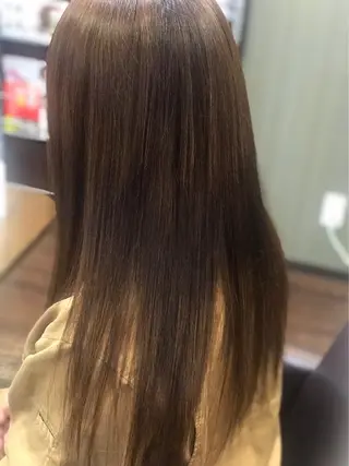 ロング 桝本 由佳のヘアスタイル