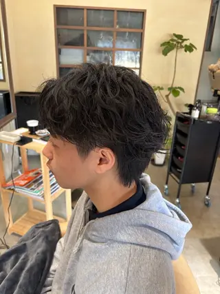 ショート メンズ 鹿児島 TSUBASAのヘアスタイル