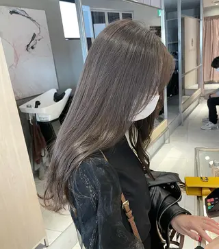 ロング カラー 柔らか透け感カラー 🌿ムロヤリョウスケのヘアスタイル
