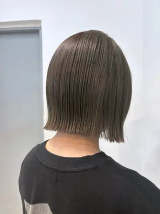 ミディアム カラー アヤノ/ 似合わせカット✂️のヘアスタイル