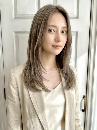 セミロング Aroma hair 🌙tanakaのヘアスタイル