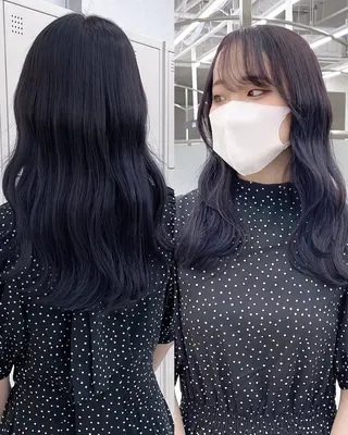 ロング カラー ヘアアレンジ CARELLY Rukaのマツエク・マツパデザイン