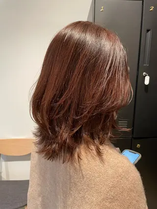 ミディアム カラー hazuki 🌝のヘアスタイル