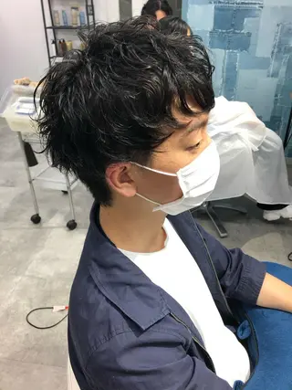 メンズ Noyヨシモト ヒロトのヘアスタイル