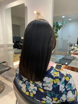 セミロング 山下夕月 ショート🫧ボブのヘアスタイル