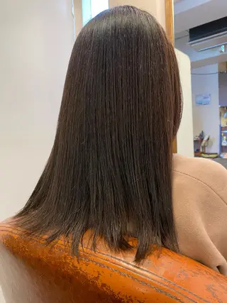 セミロング カラー liL  hair サトウリョウタのヘアスタイル