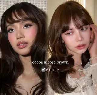 ロング Hazuki/ 韓国ヘア🇰🇷のヘアスタイル