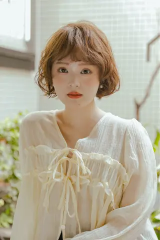 ショート レイヤー/パーマ sHOTAのヘアスタイル