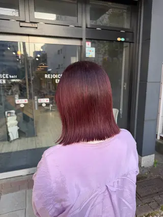 ミディアム ayumi / 郡山/暖色カラーのヘアスタイル