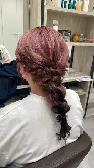 ロング 下村 和香奈のヘアスタイル