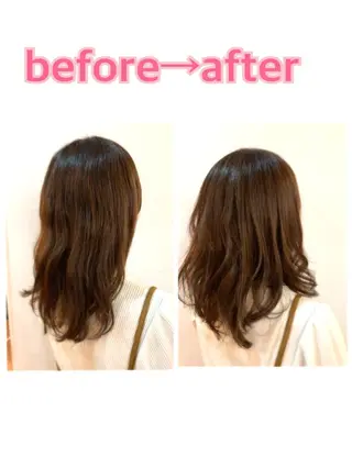 ミディアム 榎本 美雪のヘアスタイル